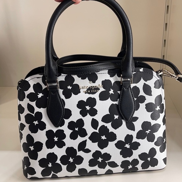 Kate Spade darcy graphic blooms small satchel - Picture 5 of 12